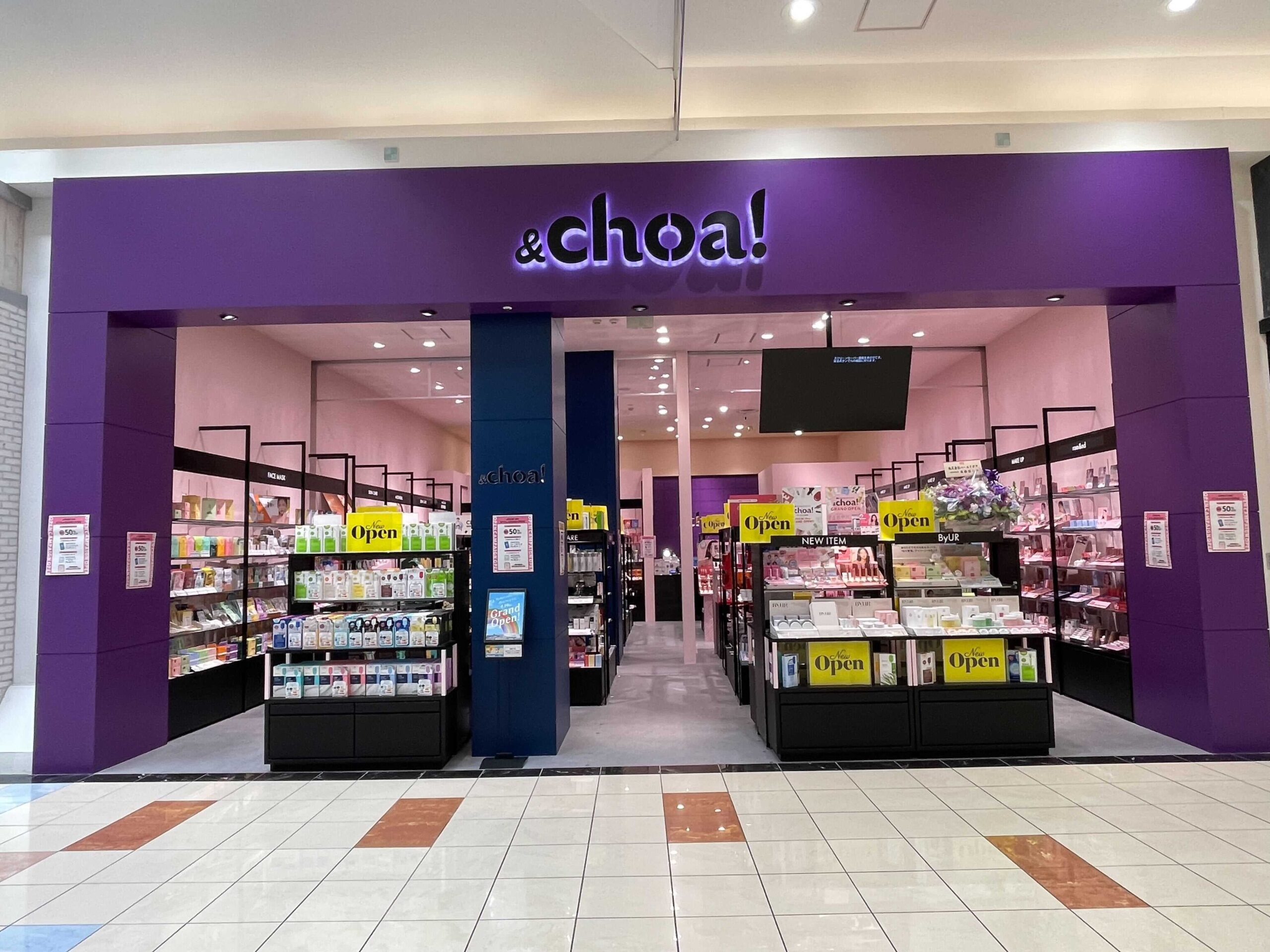 韓国コスメショップ「＆Choa!」イオンモール太田店 売り上げ記録更新